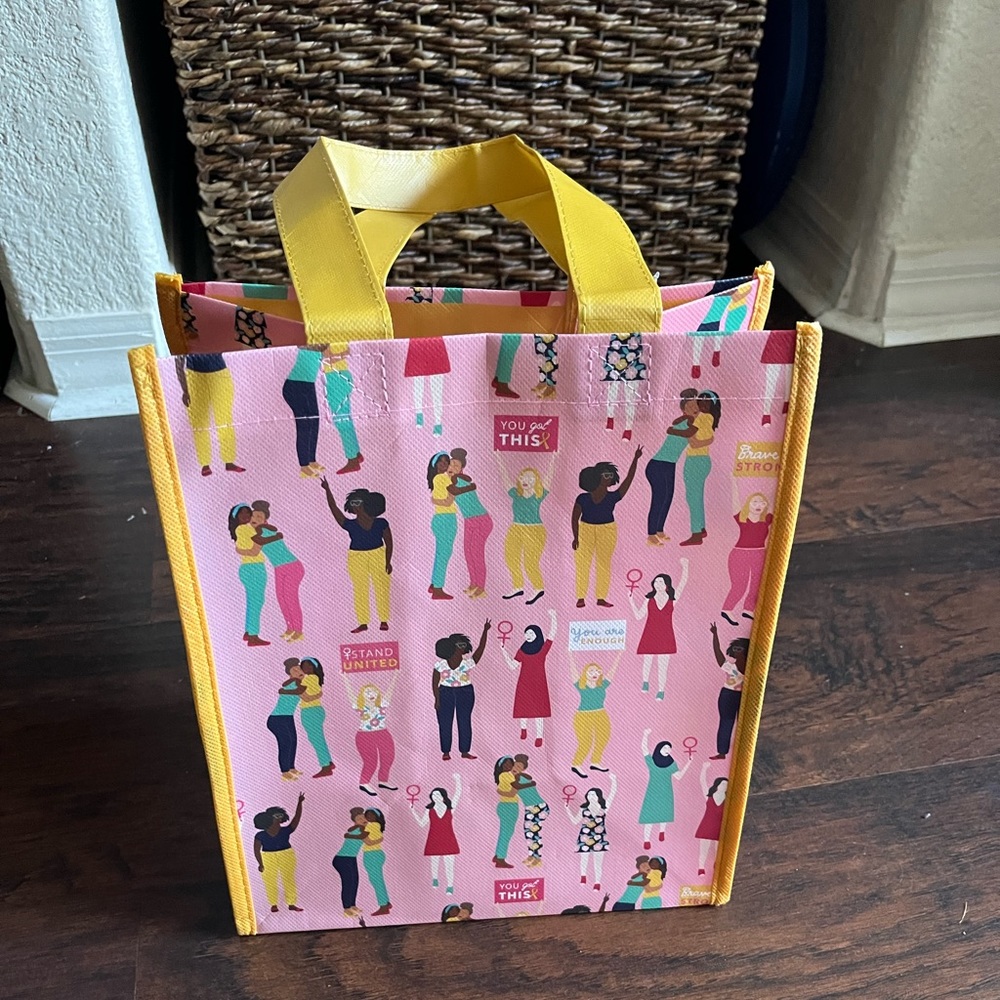 Small Vinyl Shopper - Stand United Print